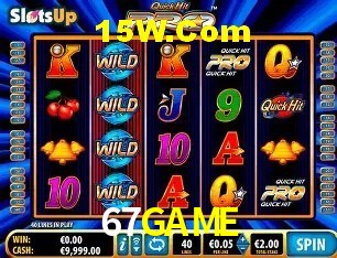 Biblioteca de slots populares na 67GAME